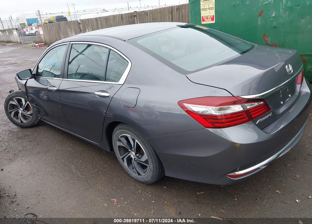 2016 HONDA ACCORD LX VIN: 1HGCR2F37GA158647