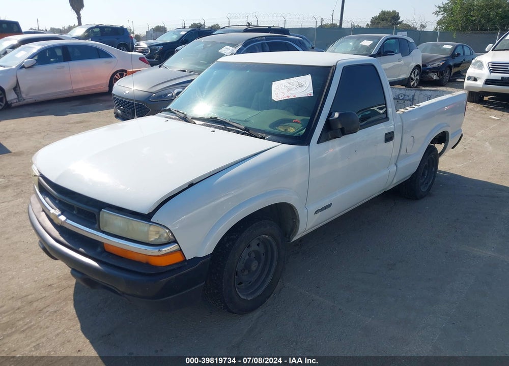 2002 CHEVROLET S-10 VIN: 1GCCS145828108342