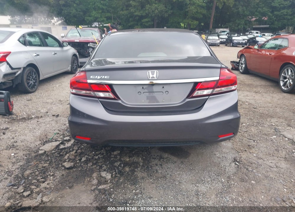 2015 HONDA CIVIC SE VIN: 19XFB2F7XFE054023