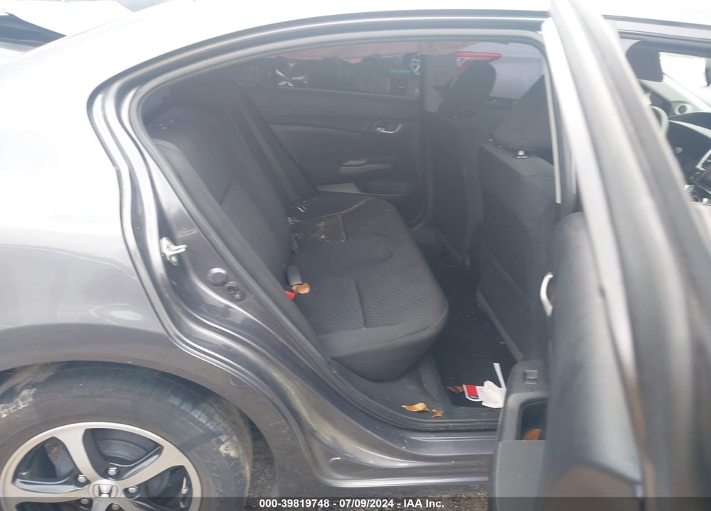 2015 HONDA CIVIC SE VIN: 19XFB2F7XFE054023
