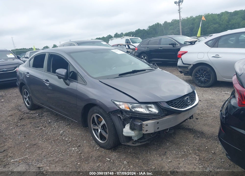 2015 HONDA CIVIC SE VIN: 19XFB2F7XFE054023