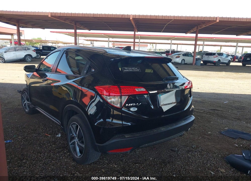 2021 HONDA HR-V VIN: 3CZRU6H58MM714048