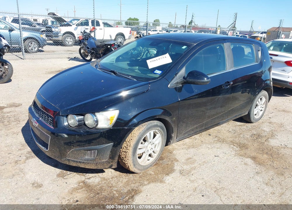 2012 CHEVROLET SONIC 2LT VIN: 1G1JC6SH2C4102620