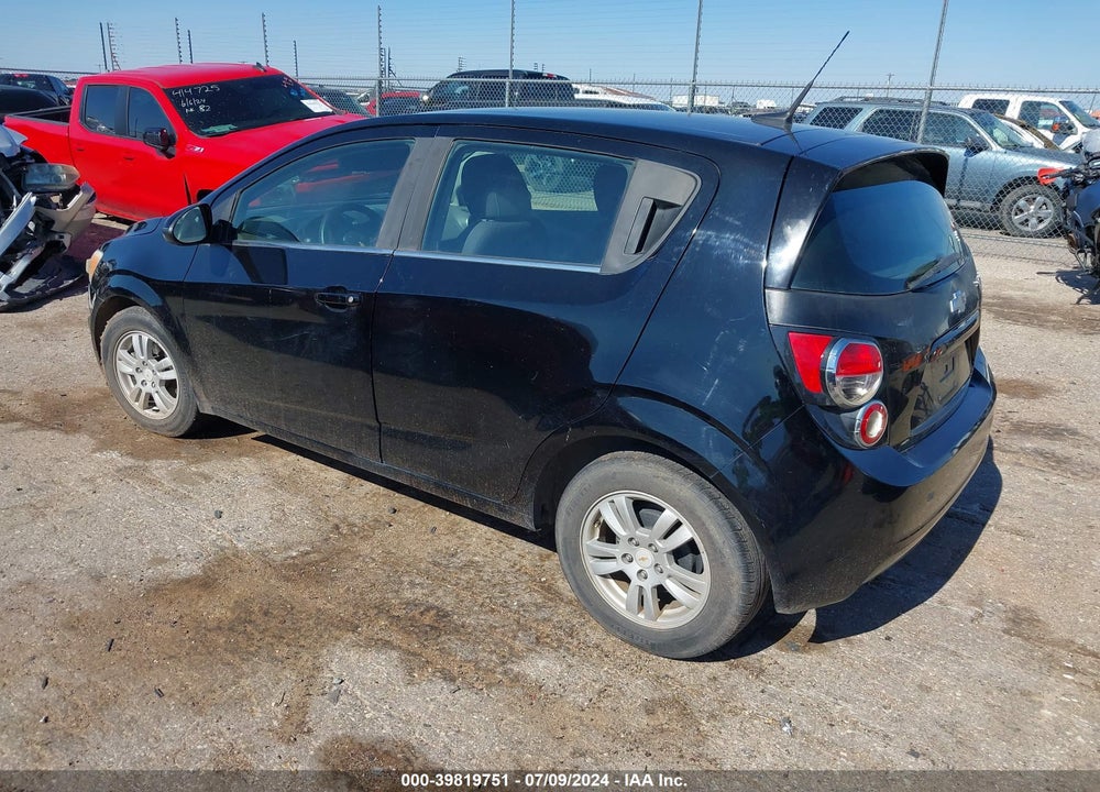 2012 CHEVROLET SONIC 2LT VIN: 1G1JC6SH2C4102620