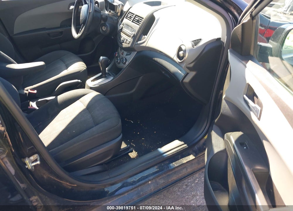 2012 CHEVROLET SONIC 2LT VIN: 1G1JC6SH2C4102620