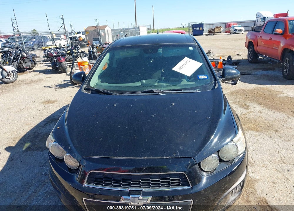 2012 CHEVROLET SONIC 2LT VIN: 1G1JC6SH2C4102620