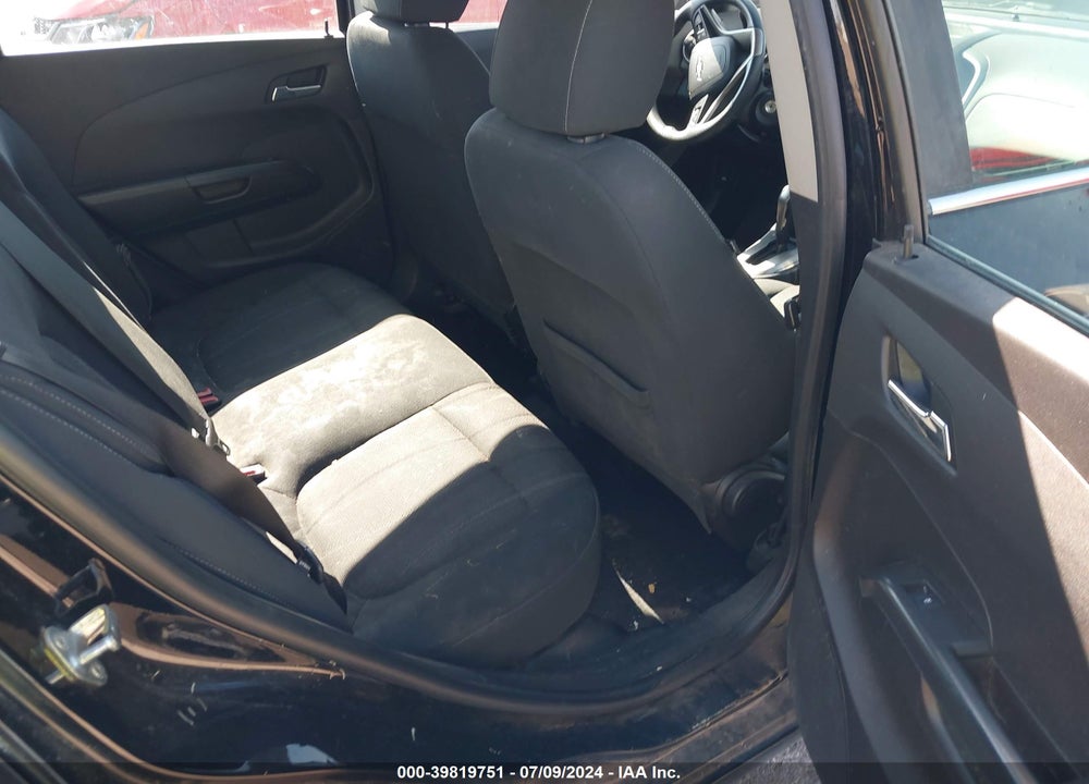 2012 CHEVROLET SONIC 2LT VIN: 1G1JC6SH2C4102620