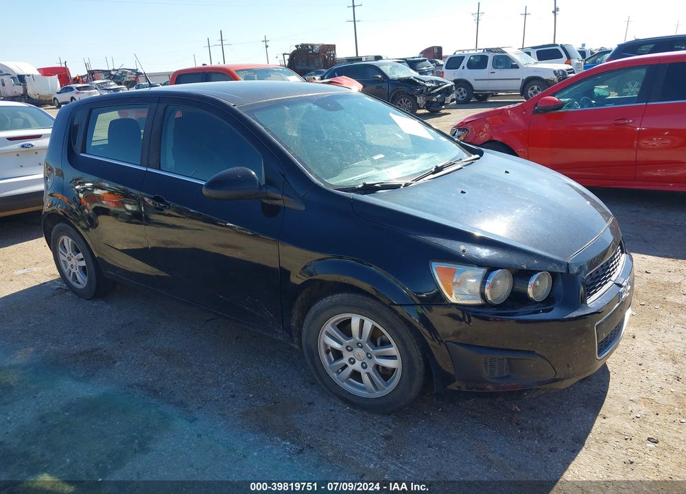 2012 CHEVROLET SONIC 2LT VIN: 1G1JC6SH2C4102620