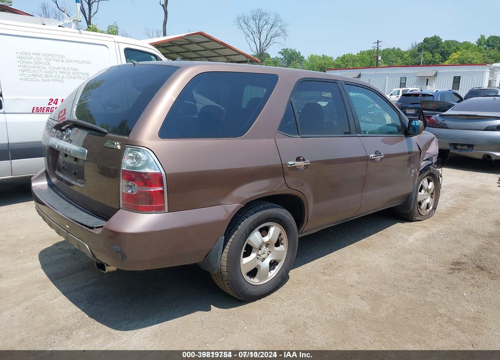 2004 ACURA MDX VIN: 2HNYD18294H516646