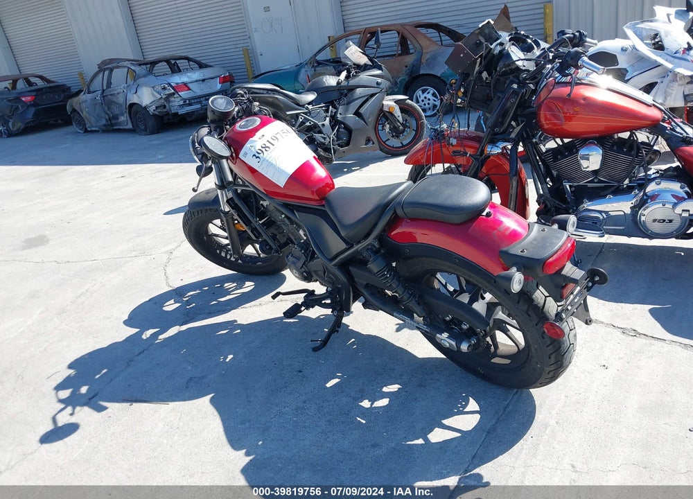 2023 HONDA CMX300 A VIN: MLHNC5356P5600114