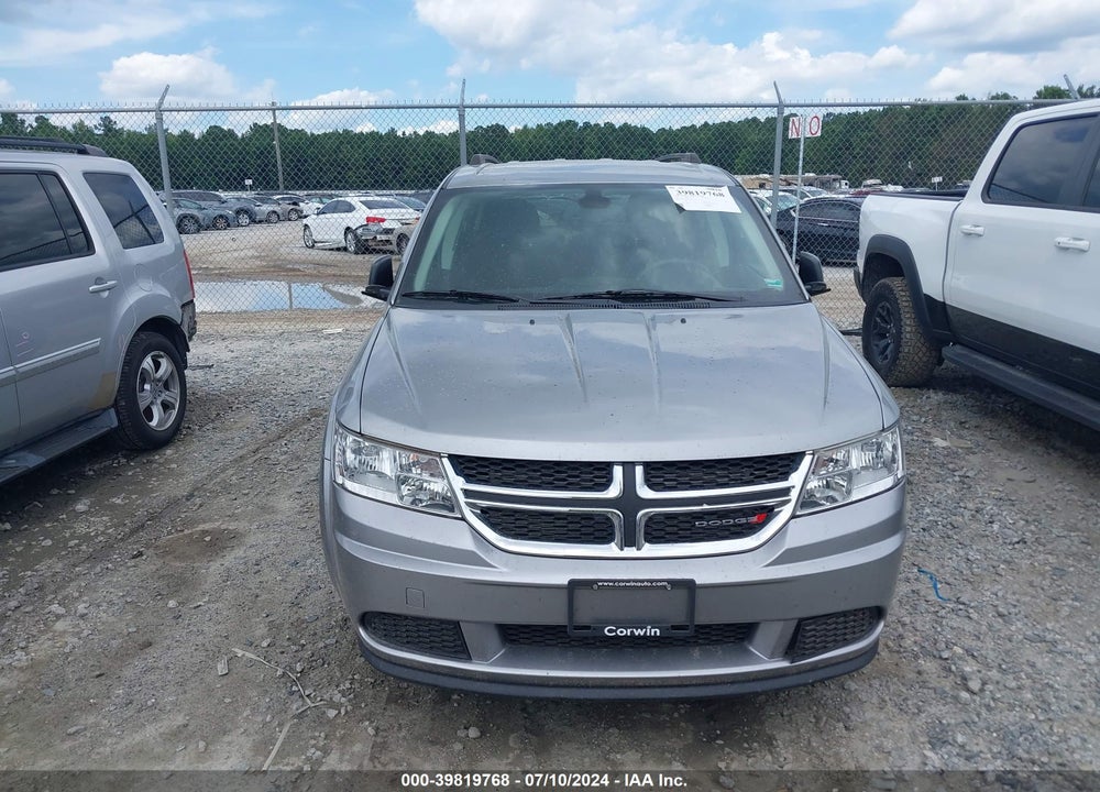 2019 DODGE JOURNEY SE VALUE PACKAGE VIN: 3C4PDCAB0KT870387