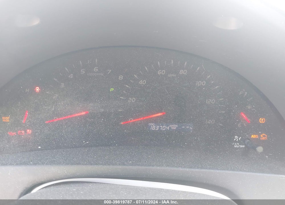 2009 TOYOTA CAMRY LE VIN: 4T4BE46K39R137368