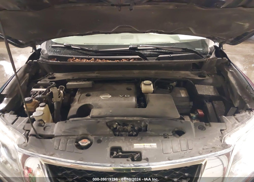 2014 NISSAN PATHFINDER PLATINUM VIN: 5N1AR2MM1EC610932