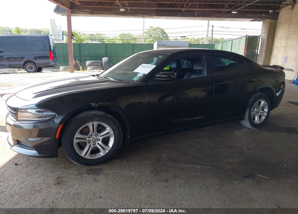 2019 DODGE CHARGER SXT RWD VIN: 2C3CDXBG7KH691941