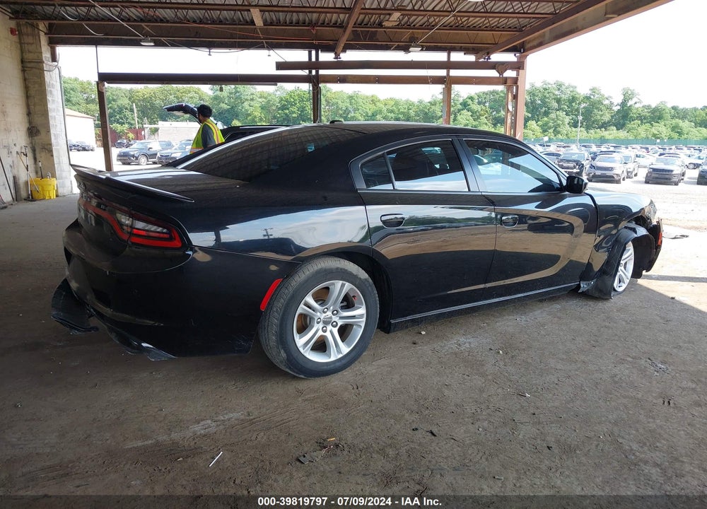 2019 DODGE CHARGER SXT RWD VIN: 2C3CDXBG7KH691941
