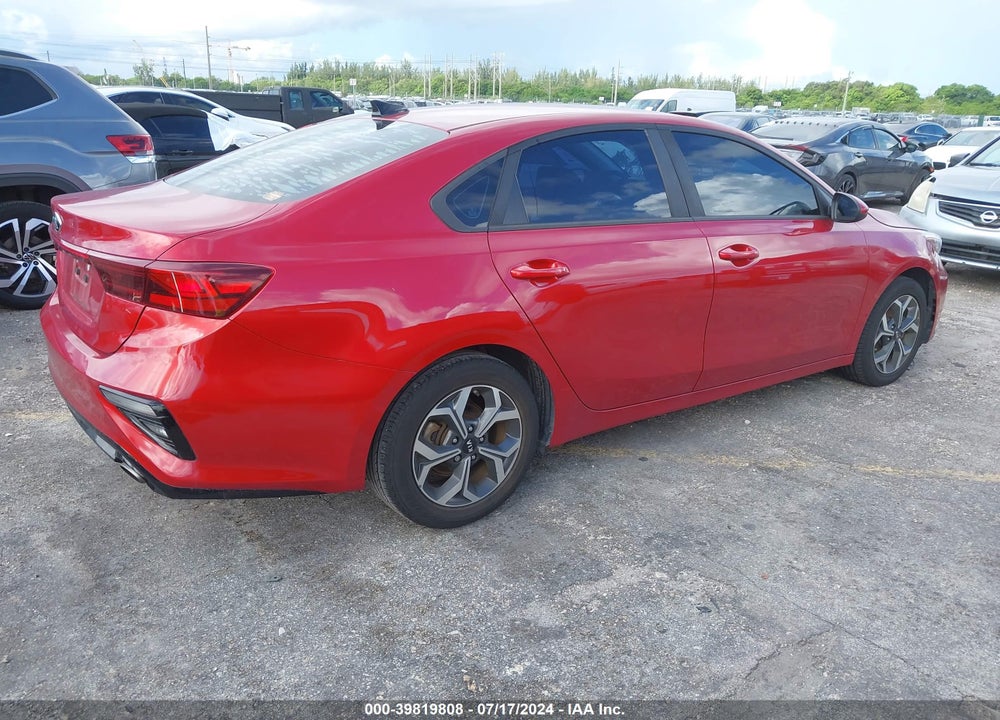 2019 KIA FORTE LXS VIN: 3KPF24AD5KE053610