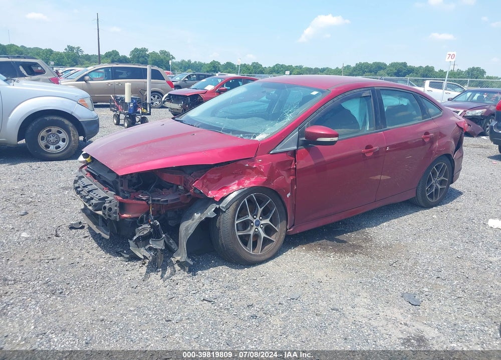 2015 FORD FOCUS SE VIN: 1FADP3F25FL286321