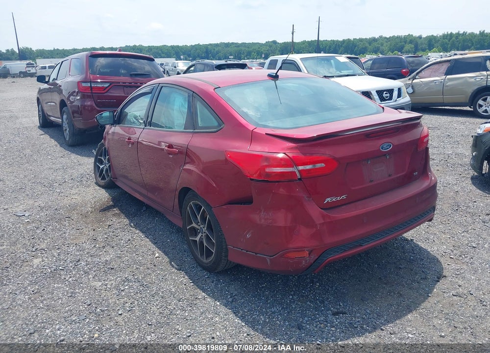 2015 FORD FOCUS SE VIN: 1FADP3F25FL286321