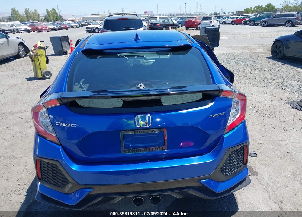 2018 HONDA CIVIC SPORT VIN: SHHFK7H43JU418042