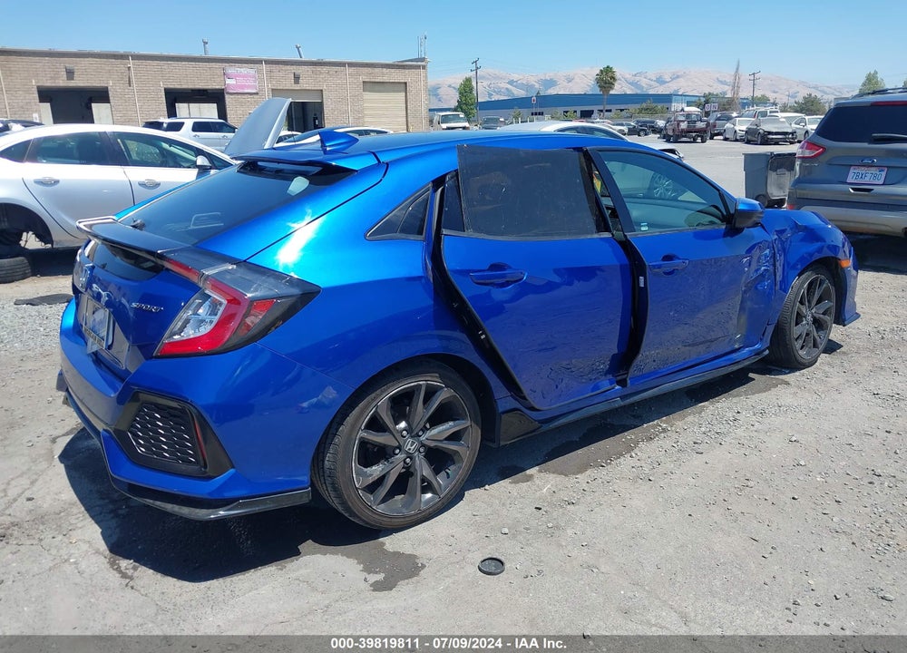 2018 HONDA CIVIC SPORT VIN: SHHFK7H43JU418042