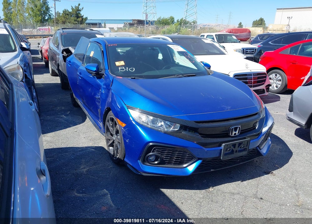 2018 HONDA CIVIC SPORT VIN: SHHFK7H43JU418042