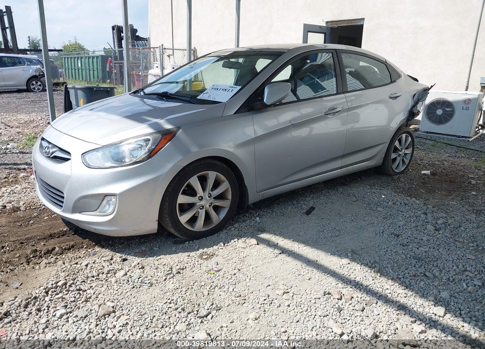 2013 HYUNDAI ACCENT GLS VIN: KMHCU4AE0DU425344