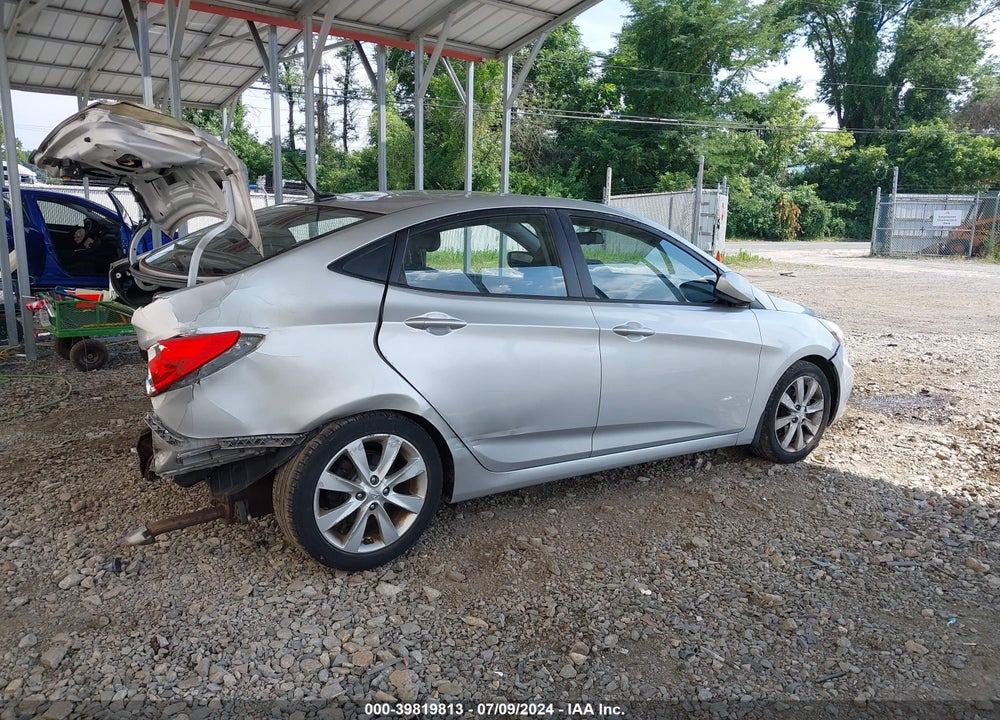 2013 HYUNDAI ACCENT GLS VIN: KMHCU4AE0DU425344