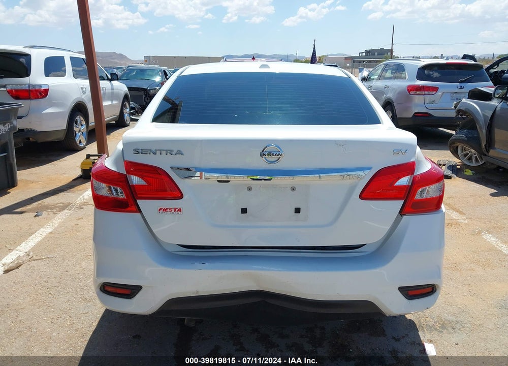 2017 NISSAN SENTRA SV VIN: 3N1AB7AP0HY362935