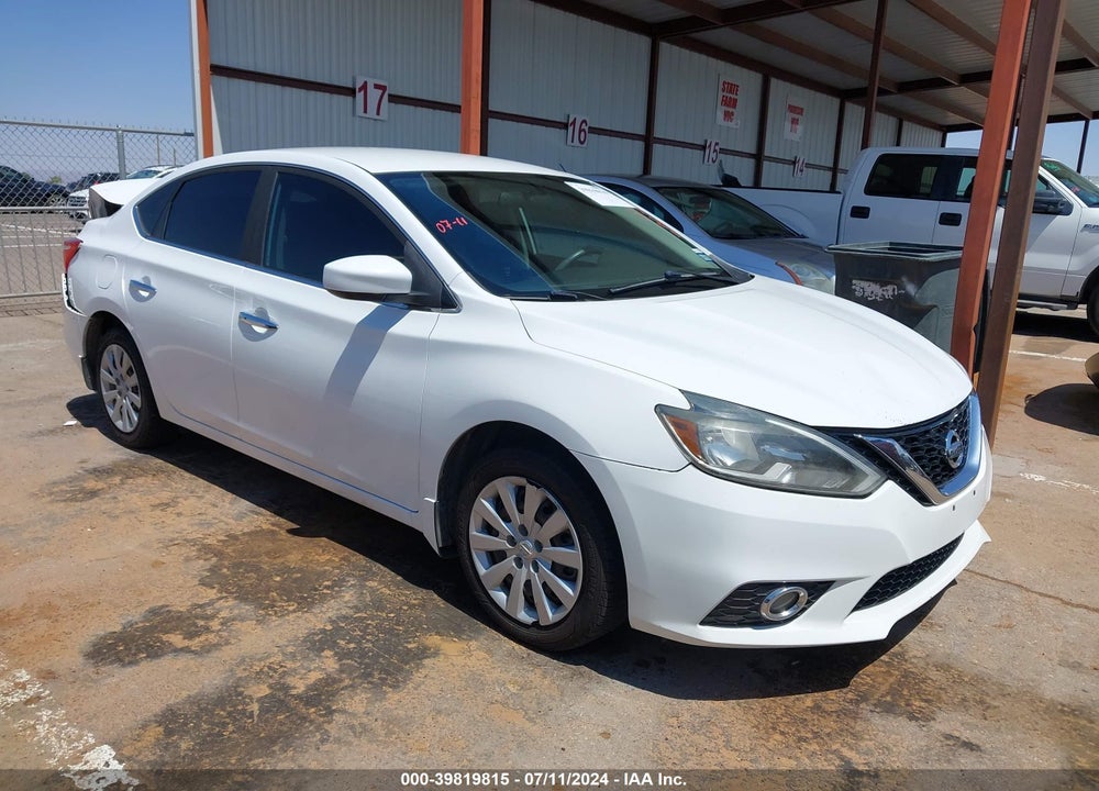 2017 NISSAN SENTRA SV VIN: 3N1AB7AP0HY362935