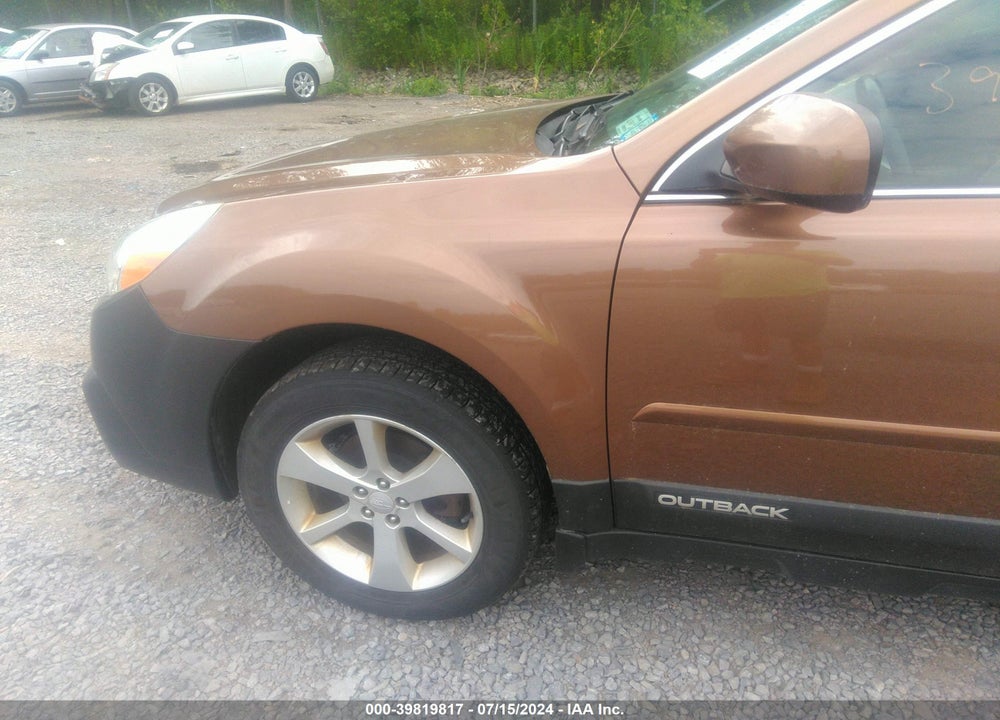 2013 SUBARU OUTBACK 2.5I PREMIUM VIN: 4S4BRBGCXD3241252