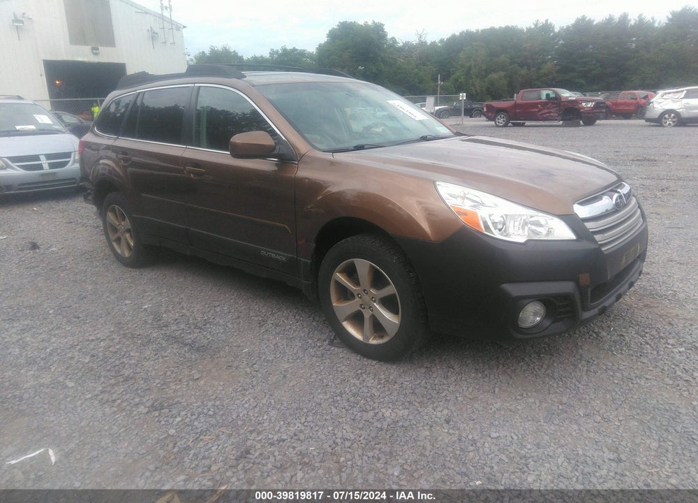 2013 SUBARU OUTBACK 2.5I PREMIUM VIN: 4S4BRBGCXD3241252
