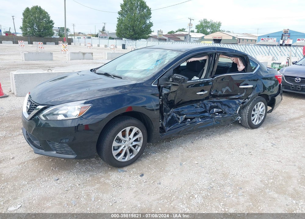 2019 NISSAN SENTRA SV VIN: 3N1AB7AP7KL614152