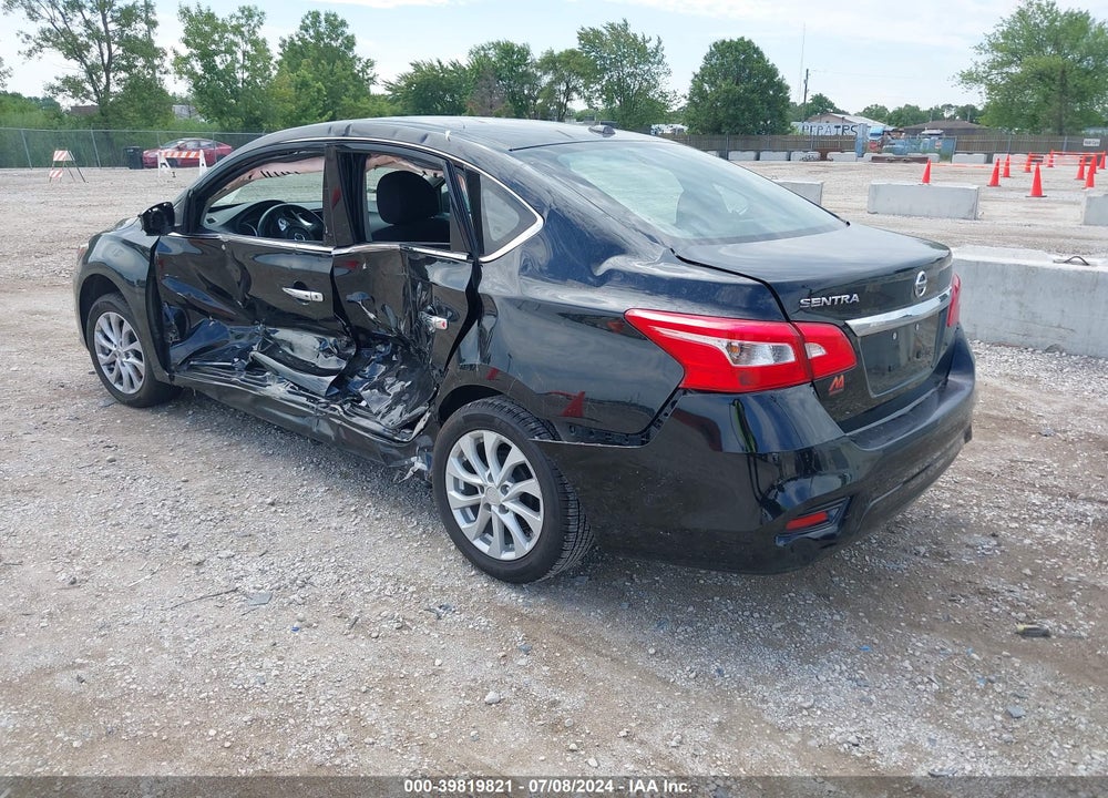 2019 NISSAN SENTRA SV VIN: 3N1AB7AP7KL614152