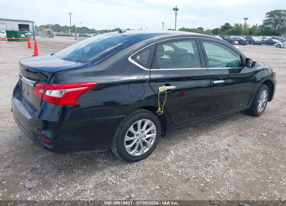 2019 NISSAN SENTRA SV VIN: 3N1AB7AP7KL614152