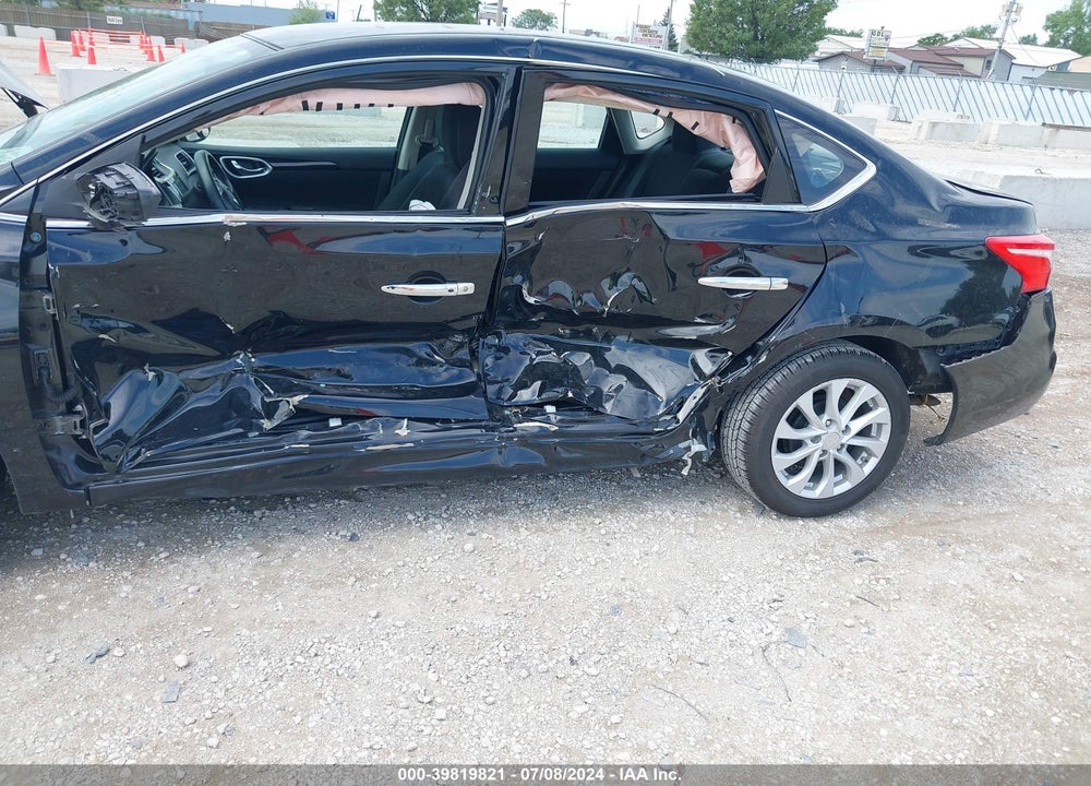 2019 NISSAN SENTRA SV VIN: 3N1AB7AP7KL614152