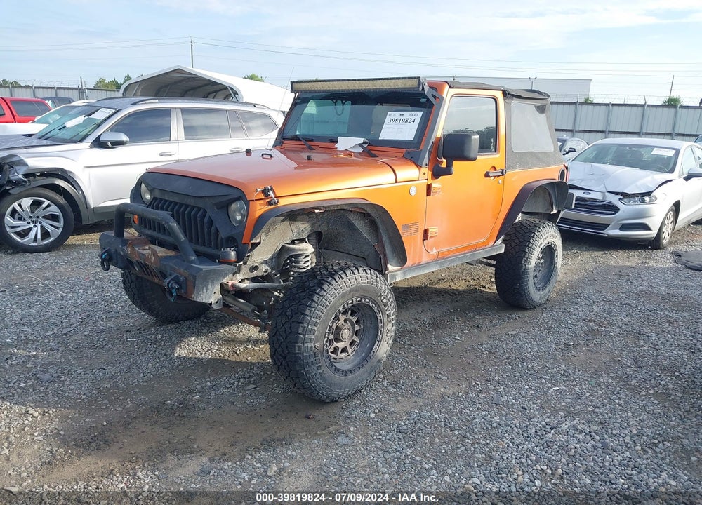 2011 JEEP WRANGLER SPORT VIN: 1J4AA2D16BL552033