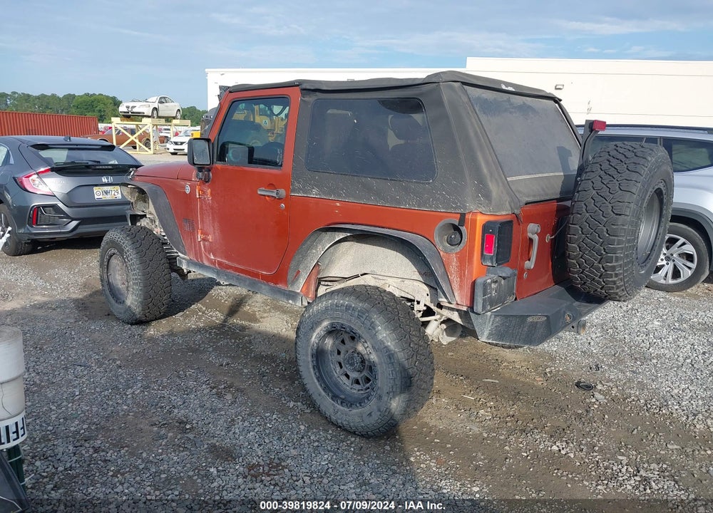 2011 JEEP WRANGLER SPORT VIN: 1J4AA2D16BL552033