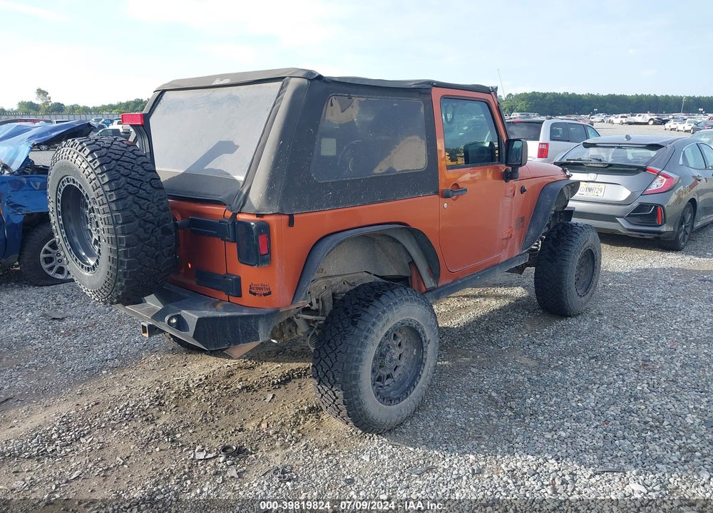 2011 JEEP WRANGLER SPORT VIN: 1J4AA2D16BL552033
