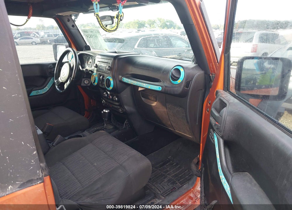 2011 JEEP WRANGLER SPORT VIN: 1J4AA2D16BL552033