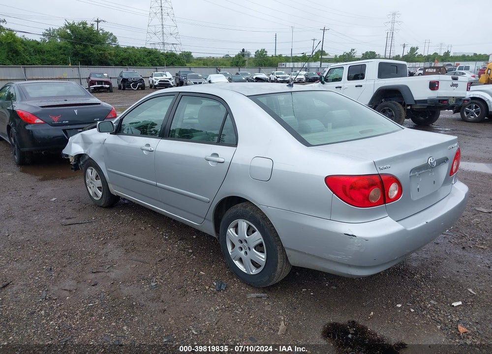 2006 TOYOTA COROLLA LE VIN: JTDBR32E760058723