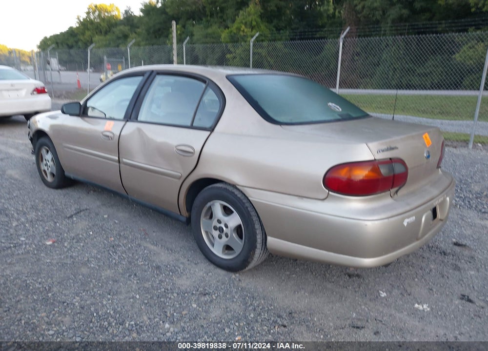 2003 CHEVROLET MALIBU VIN: 1G1ND52J23M621968