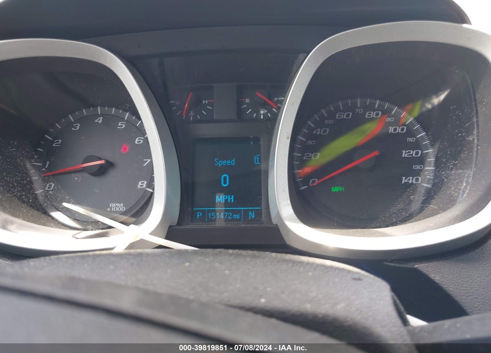 2012 CHEVROLET EQUINOX 1LT VIN: 2GNFLEE5XC6264042