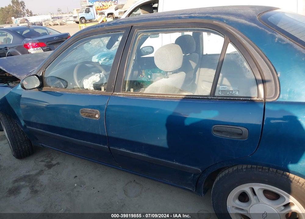 2001 CHEVROLET PRIZM LSI VIN: 1Y1SK54841Z449500