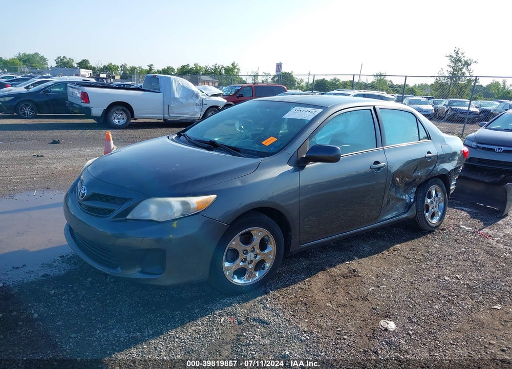 2012 TOYOTA COROLLA LE VIN: 2T1BU4EE5CC821646