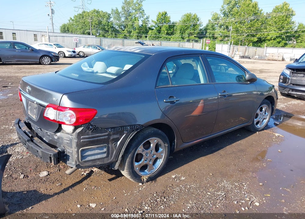 2012 TOYOTA COROLLA LE VIN: 2T1BU4EE5CC821646