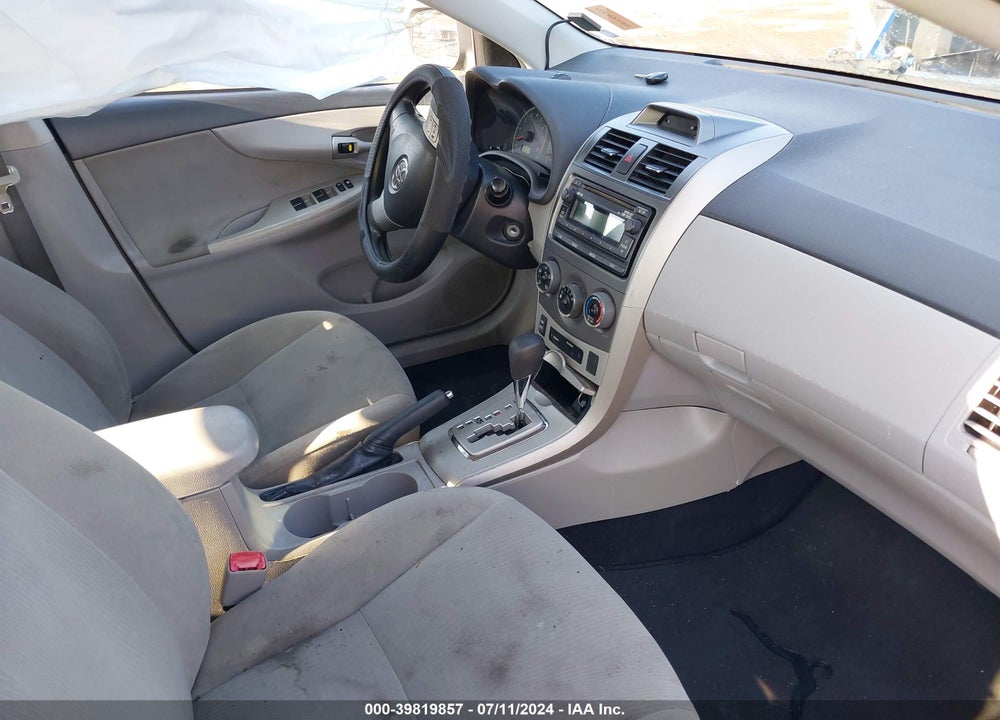 2012 TOYOTA COROLLA LE VIN: 2T1BU4EE5CC821646