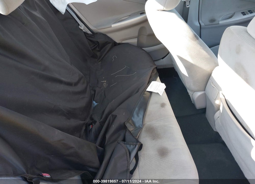 2012 TOYOTA COROLLA LE VIN: 2T1BU4EE5CC821646