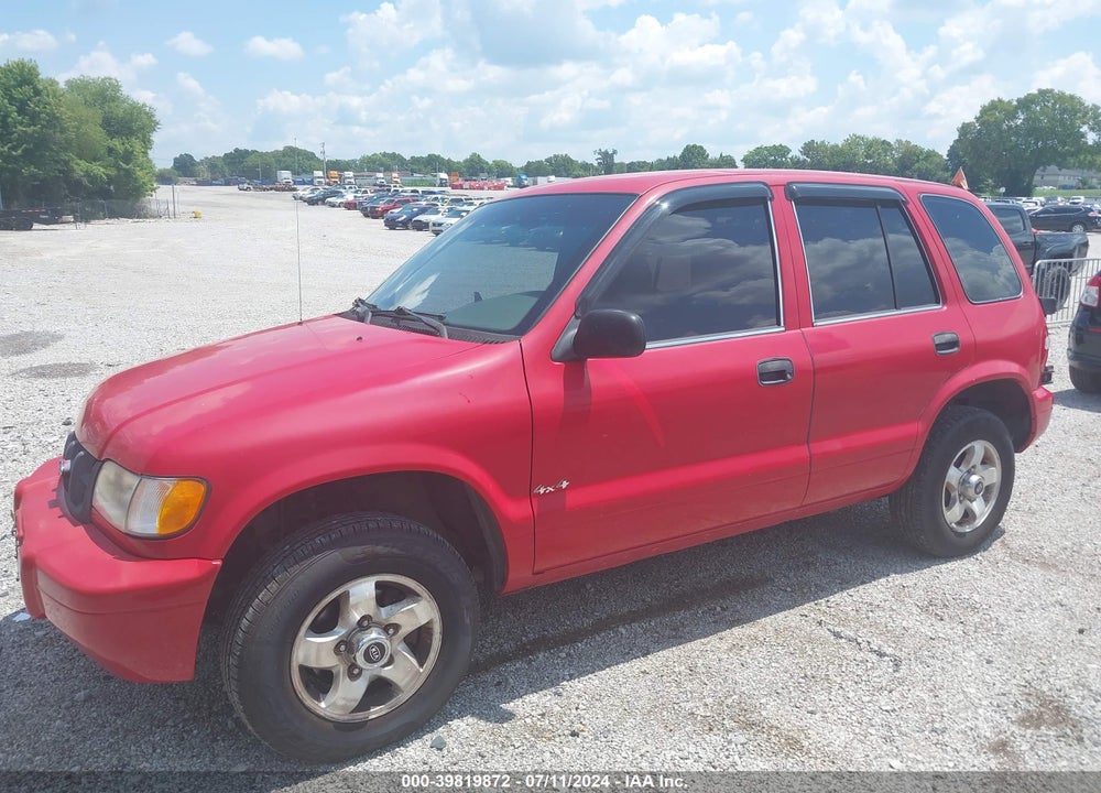 2001 KIA SPORTAGE EX/LIMITED VIN: KNDJA723715088924