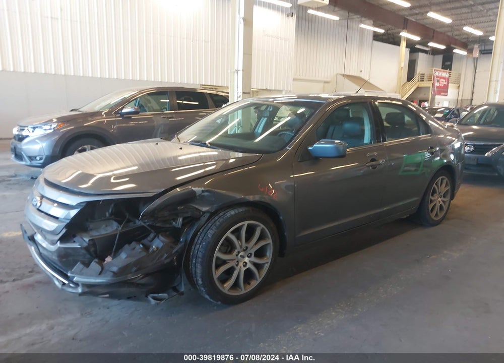 2012 FORD FUSION SEL VIN: 3FAHP0CGXCR144804