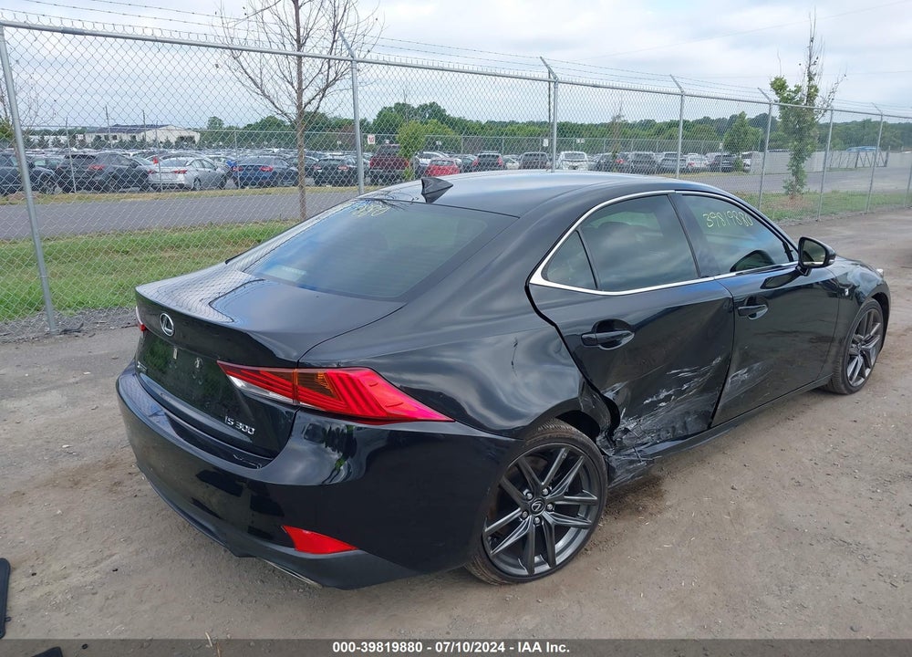 2018 LEXUS IS 300 VIN: JTHBA1D27J5077586